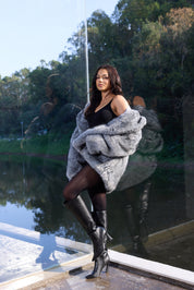 plush faux-fur jacket