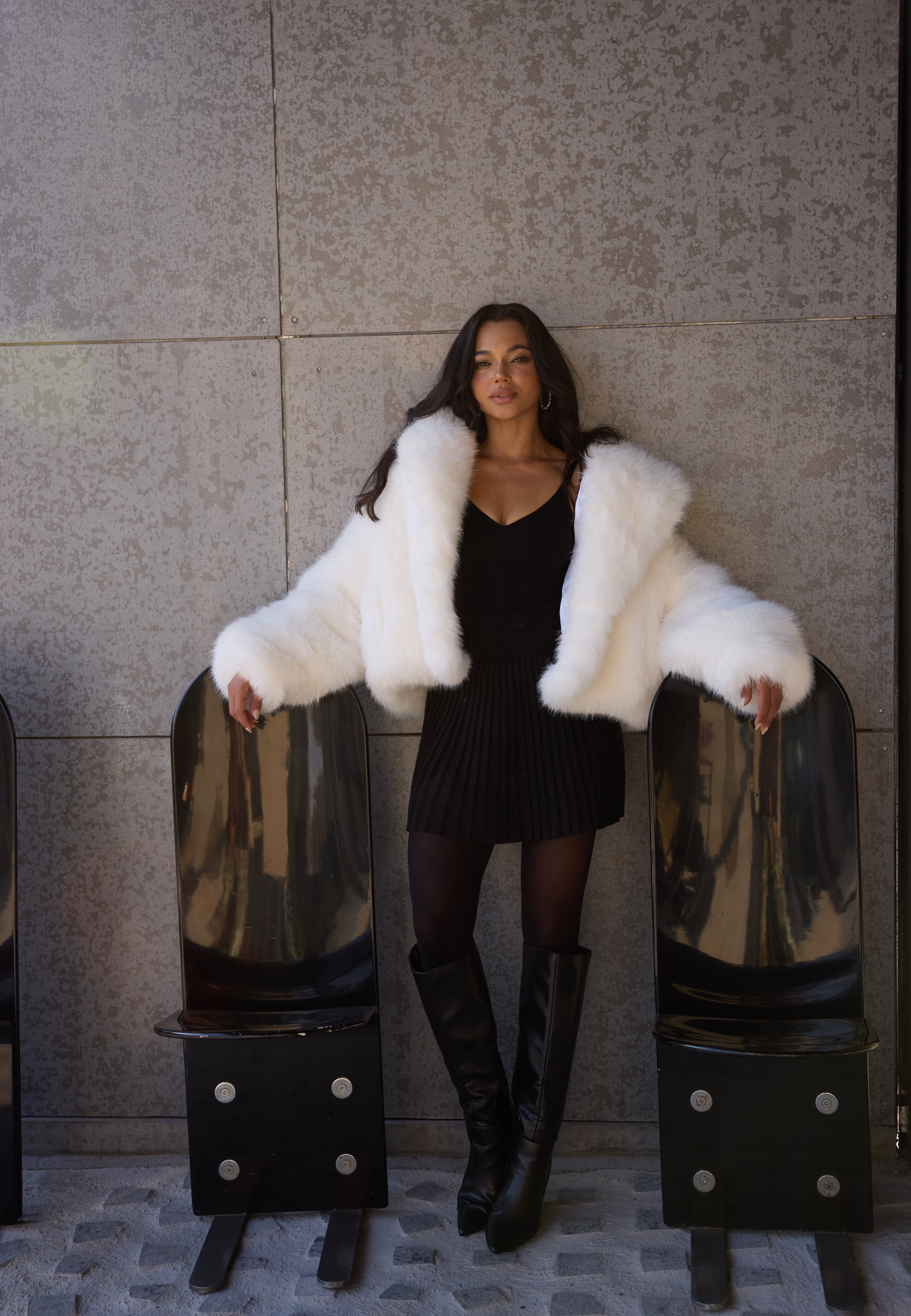 Aurora Luxe Faux Fur Jacket