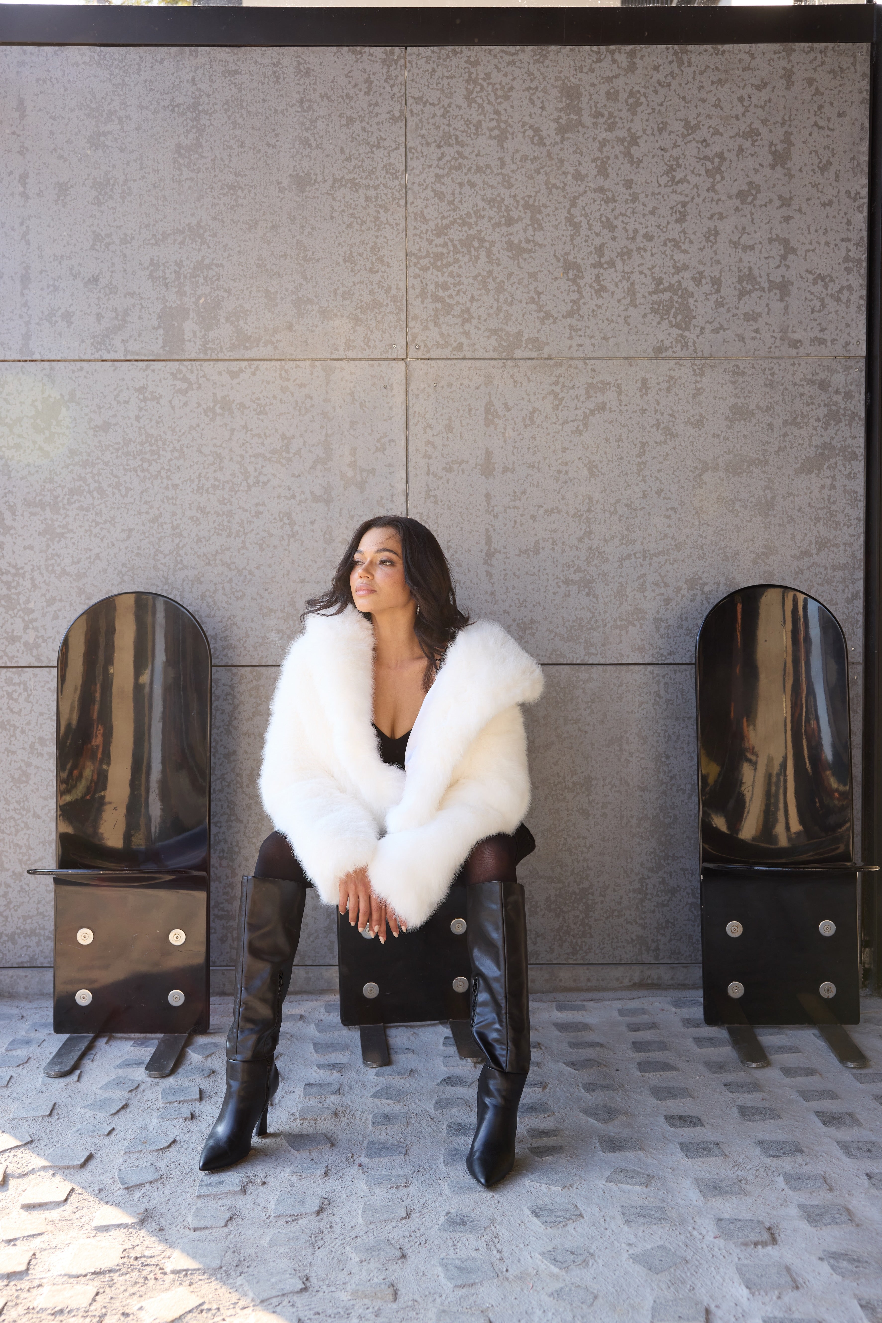 Aurora Luxe Faux Fur Jacket