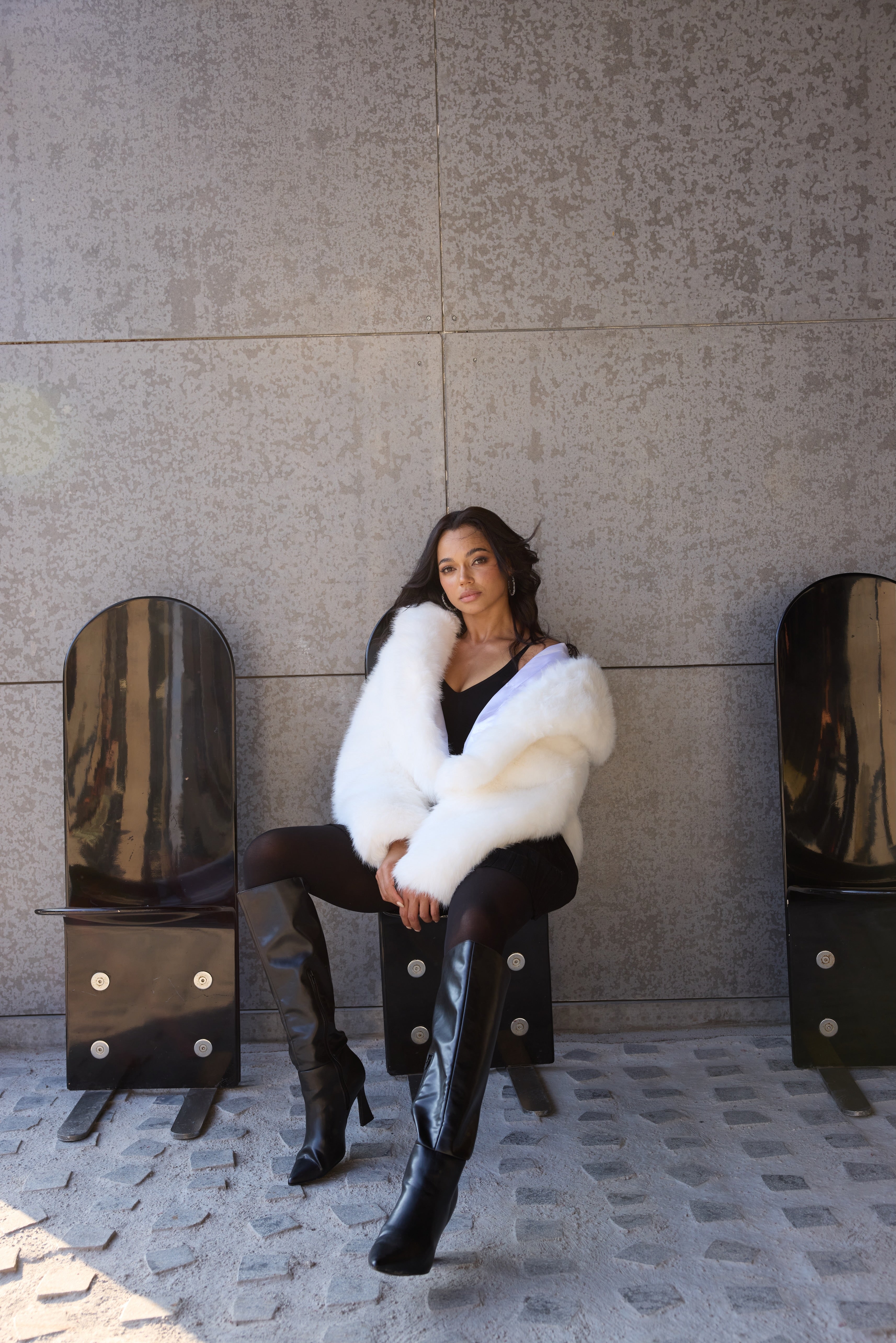Aurora Luxe Faux Fur Jacket