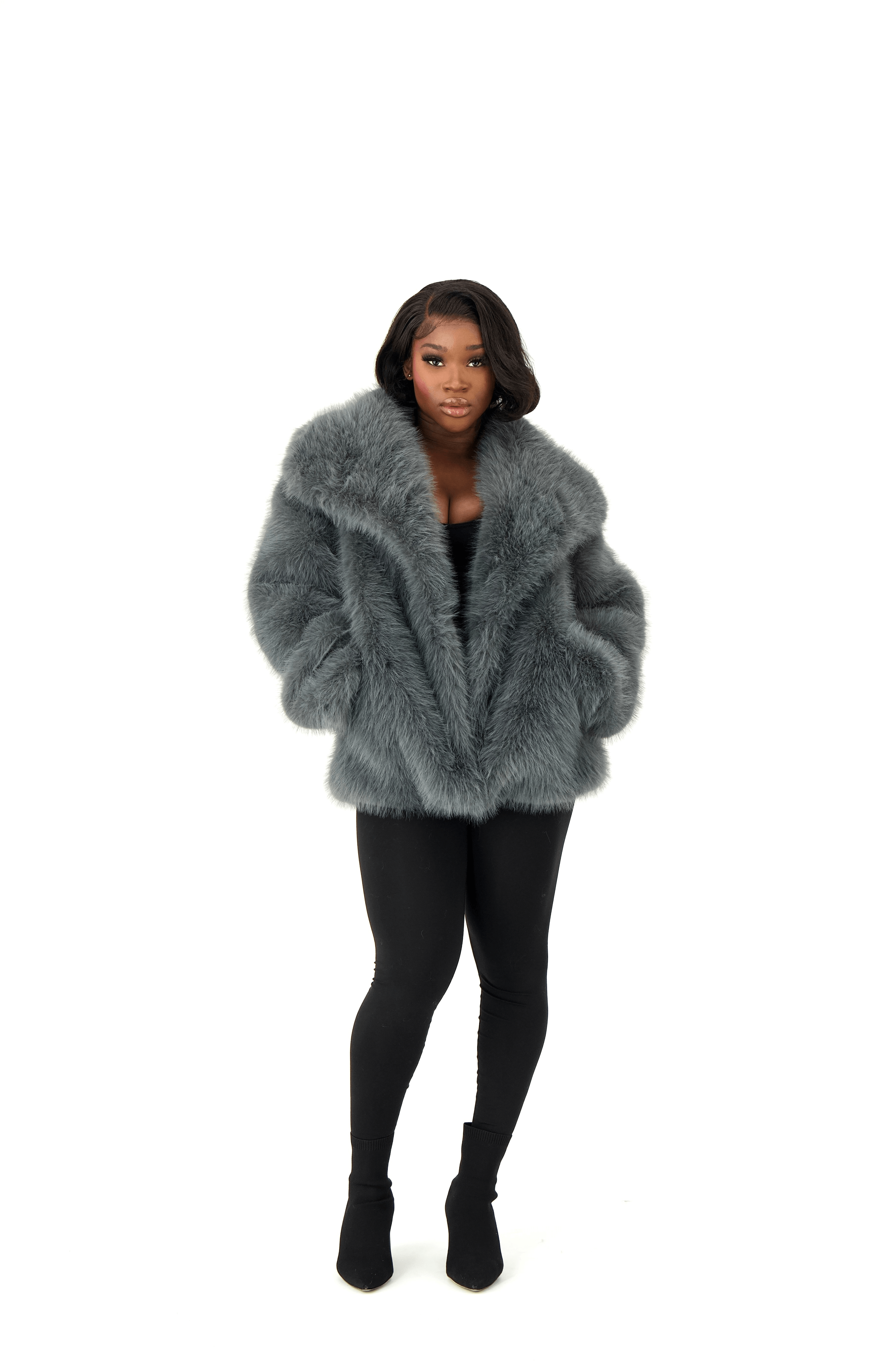 "Grey Faux Fur Jacket for cozy elegance."
"Chic Grey Faux Fur Jacket for winter style."
"Soft Grey Faux Fur Jacket with luxe appeal."
"Stylish Grey Faux Fur Jacket for a chic look."
"Grey Faux Fur Jacket for a bold, fashionable statement."
"Trendy Grey Faux Fur Jacket for cold weather."
"Grey Faux Fur Jacket with a glamorous touch."
"Cozy Grey Faux Fur Jacket with sophisticated design."
"Versatile Grey Faux Fur Jacket for any occasion."
"Grey Faux Fur Jacket offering warmth and style."
