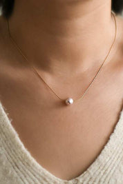 Luna Pearl Necklace - Lamoanna