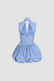 Saryah Blu Dress - Lamoanna