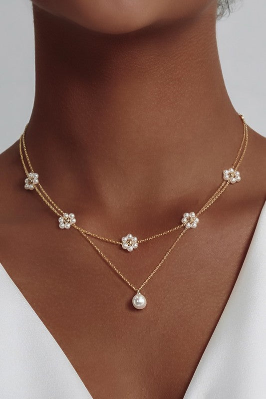 Pearlora Necklace - Lamoanna
