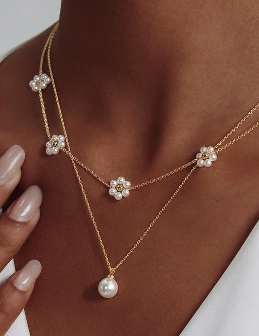 Pearlora Necklace - Lamoanna
