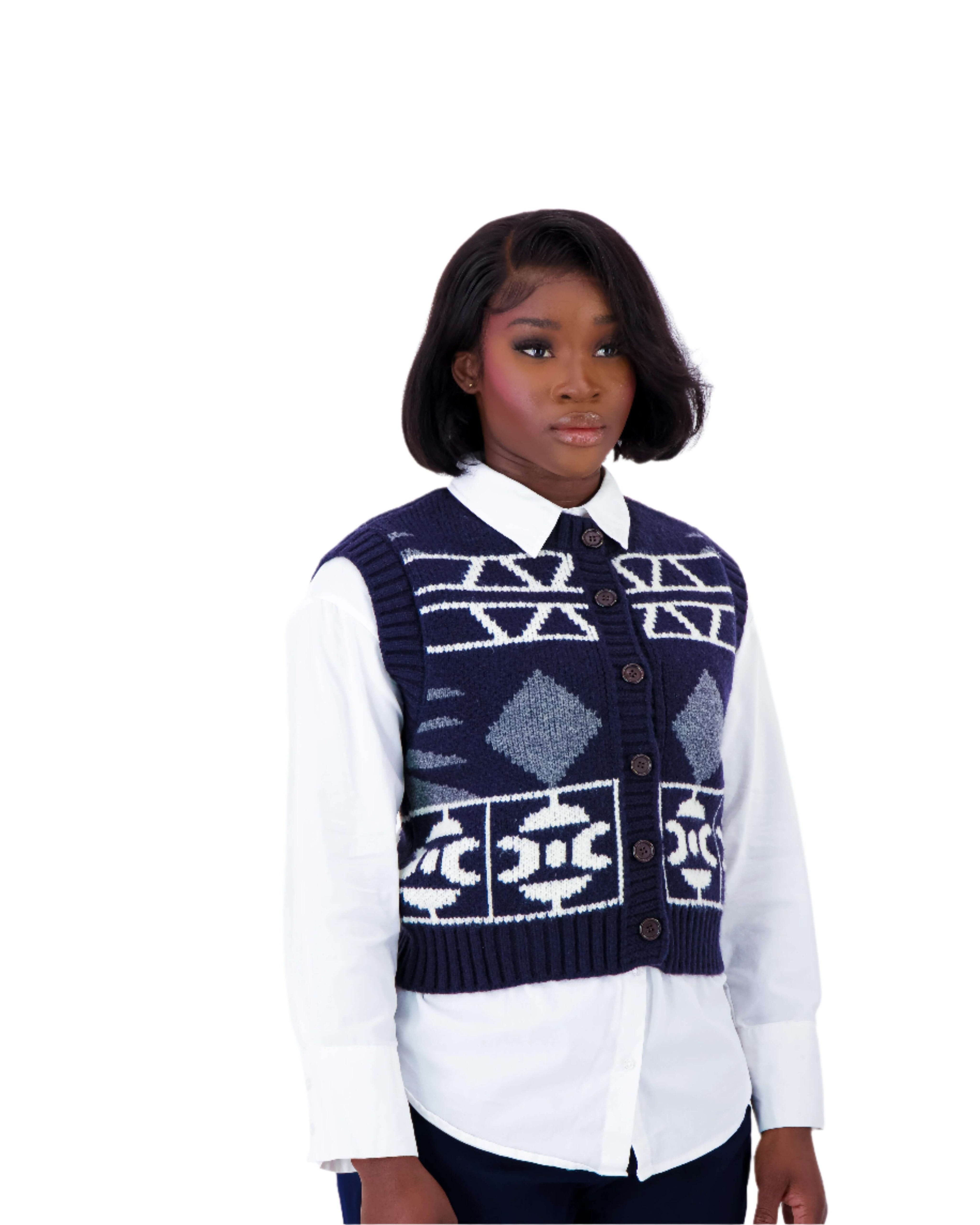 "Knit Button-Up Vest Cardigan for cozy style."
"Chic Knit Button-Up Vest Cardigan for layering."
"Stylish Knit Button-Up Vest Cardigan for casual wear."
"Knit Button-Up Vest Cardigan with a comfortable fit."
"Versatile Knit Button-Up Vest Cardigan for any outfit."
"Knit Button-Up Vest Cardigan offering warmth and style."
"Trendy Knit Button-Up Vest Cardigan for everyday fashion."
"Knit Button-Up Vest Cardigan with a timeless design."
"Elegant Knit Button-Up Vest Cardigan for a chic look."
"Cozy Knit Button-