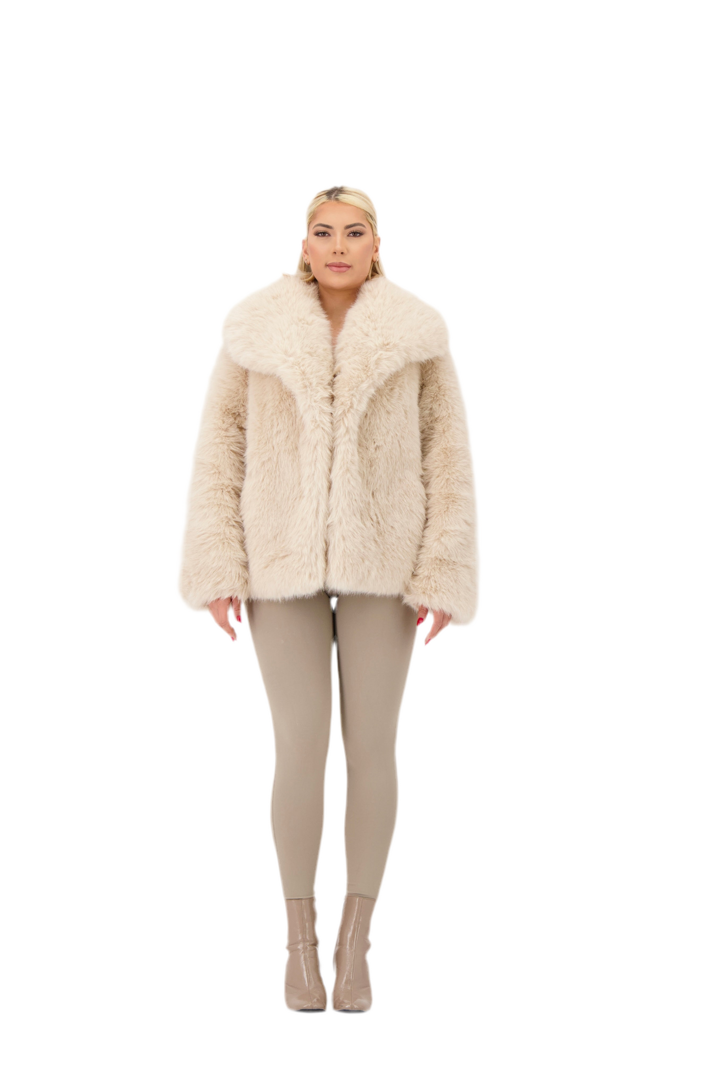 Snow Bell Fur Coat