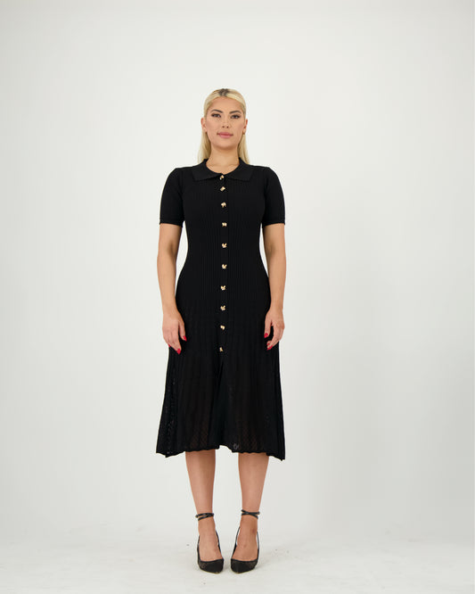 Celine Short Sleeve Dress