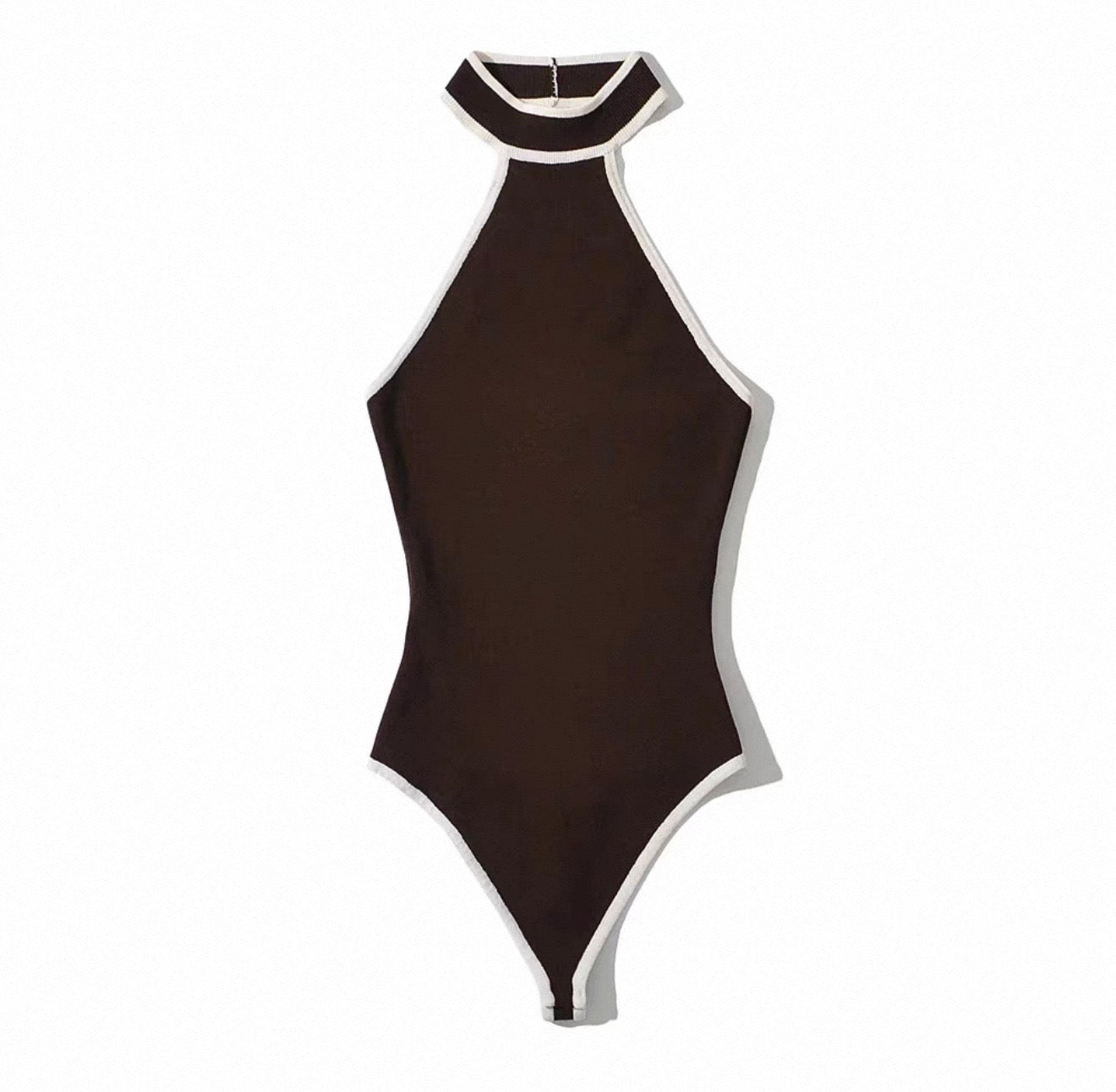 Zareen Halter Neck Bodysuit - Lamoanna