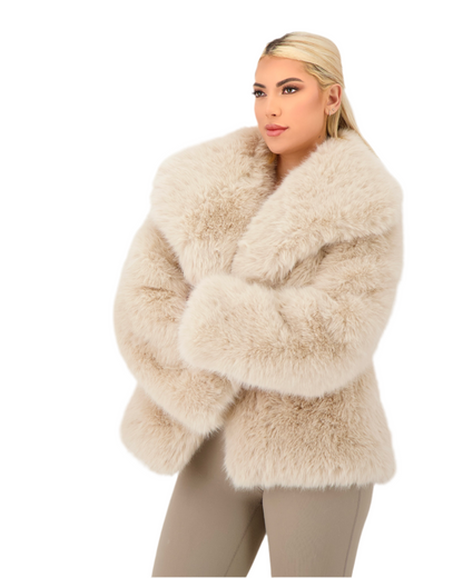 Snow Bell Fur Coat