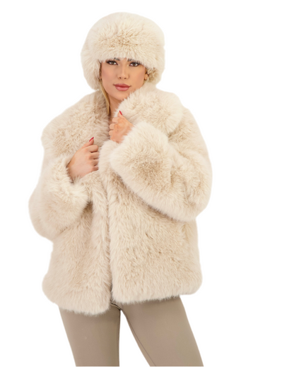 Snow Bell Fur Coat