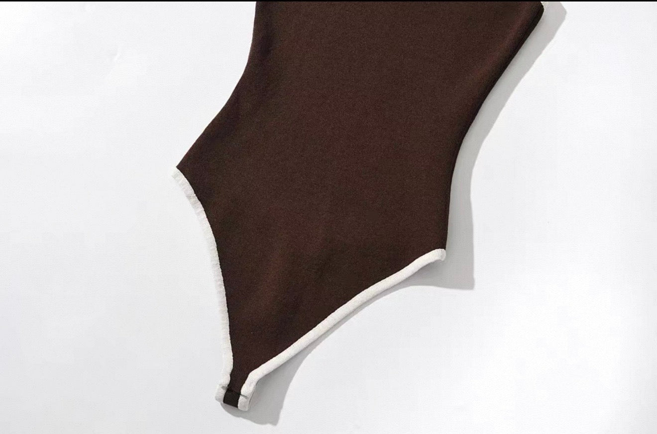 Zareen Halter Neck Bodysuit - Lamoanna