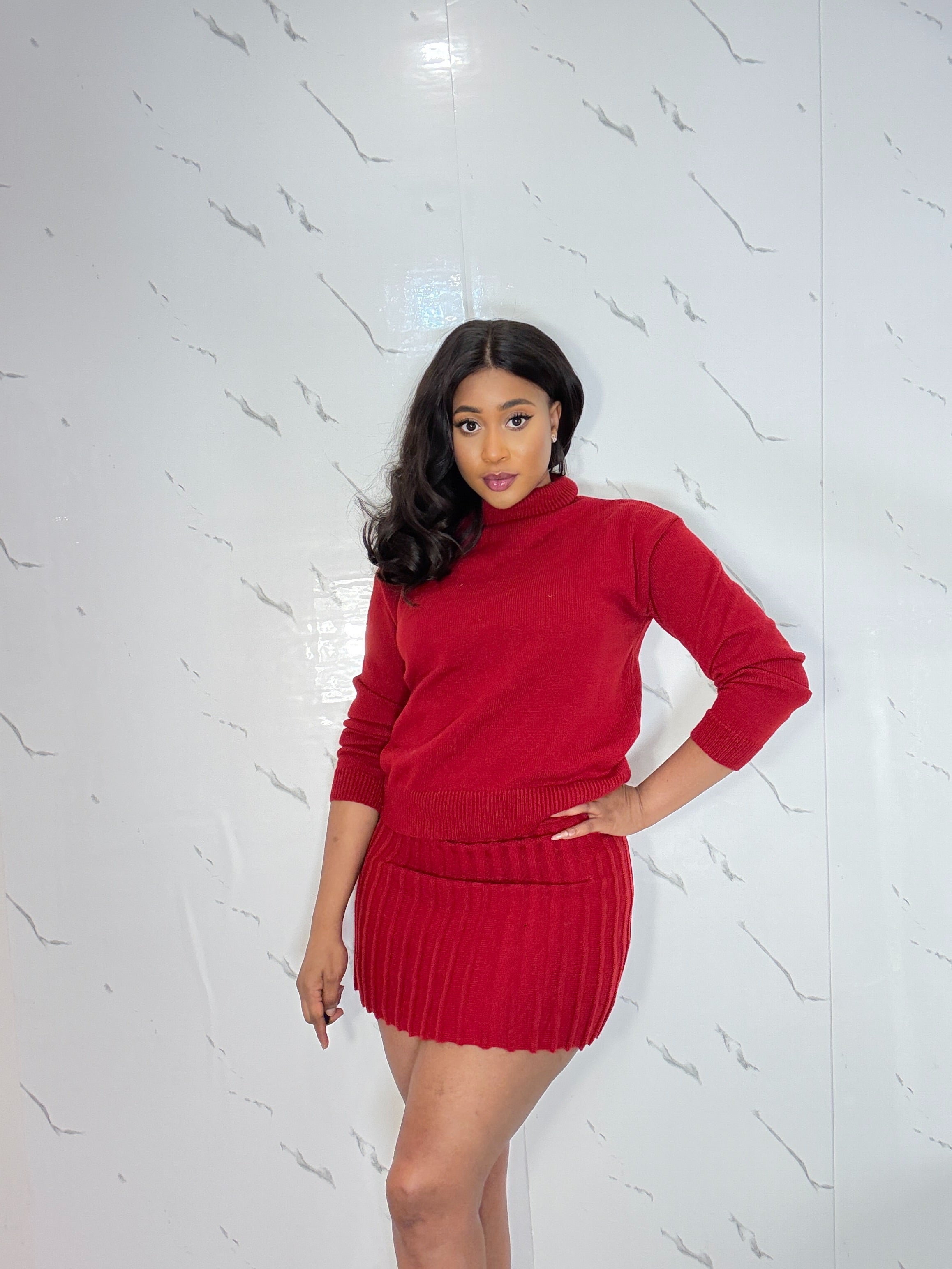 Scarlet Muse Two-Piece Set