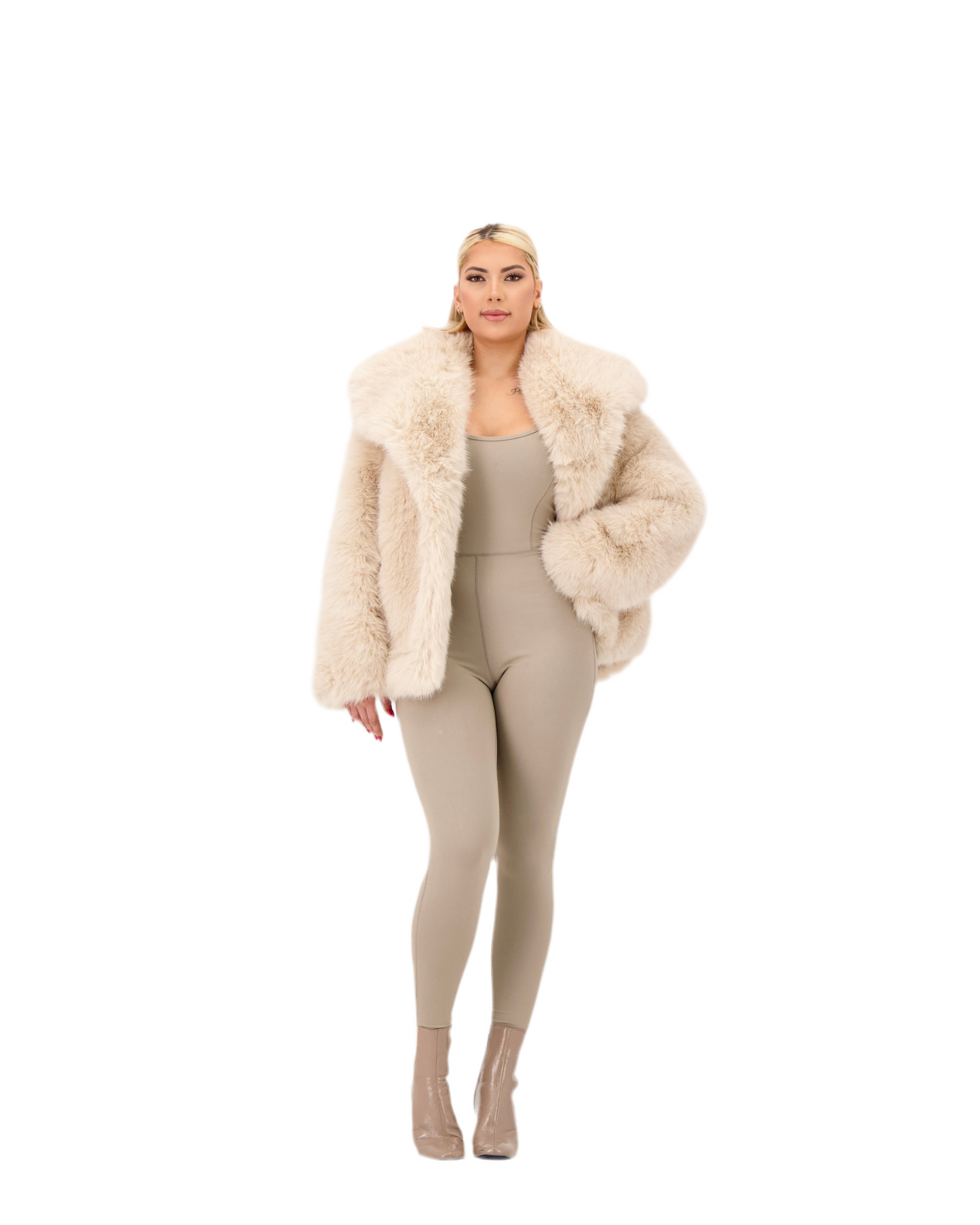 Snow Bell Fur Coat