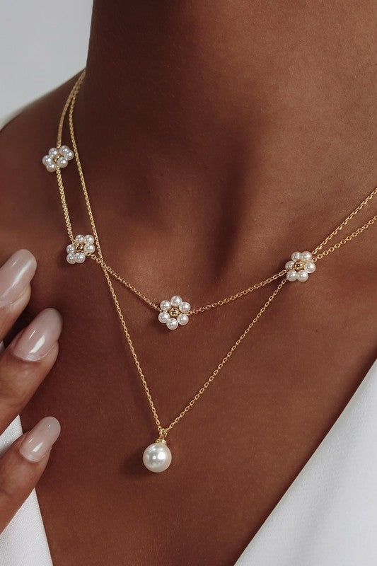 Pearlora Necklace - Lamoanna