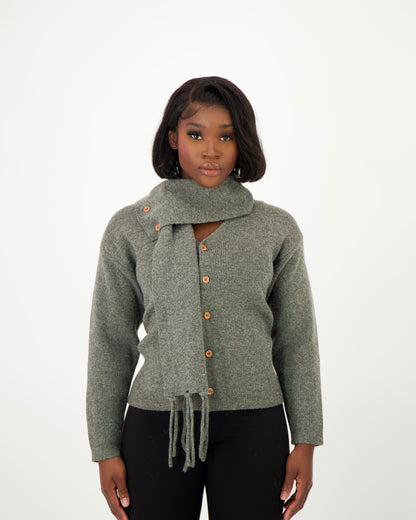 Solo Scarf Cardigan